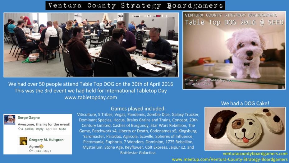 Table Top DOG 2016