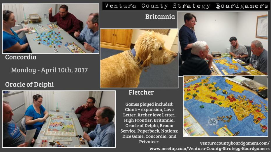 VCSB 10th April 2017