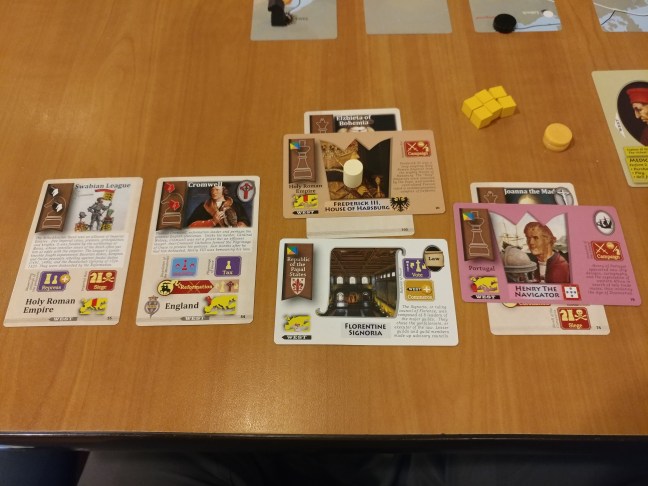 My tableau in Pax Renaissance