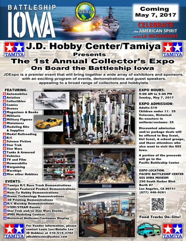 Flyer for the 1st Annual Collectors Expo