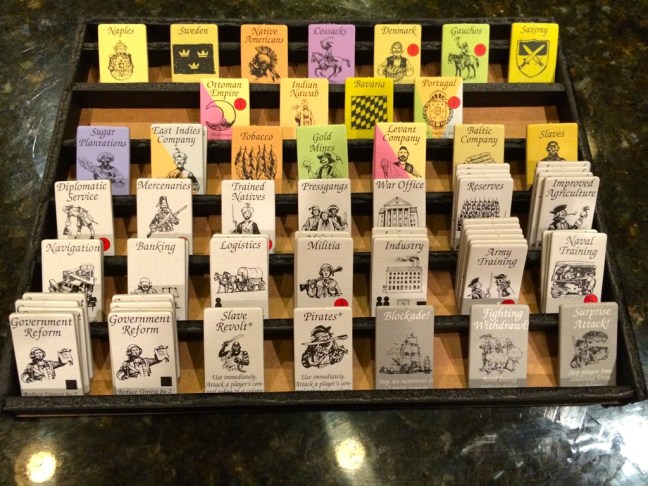 The tiles in Struggle of Empires