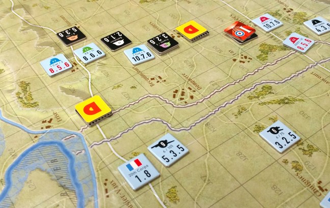 The French Sector in game turn 4