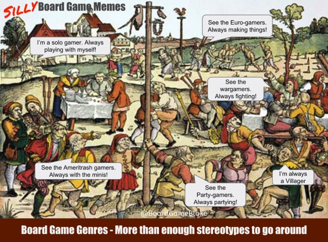 Board game genres and stereotypes