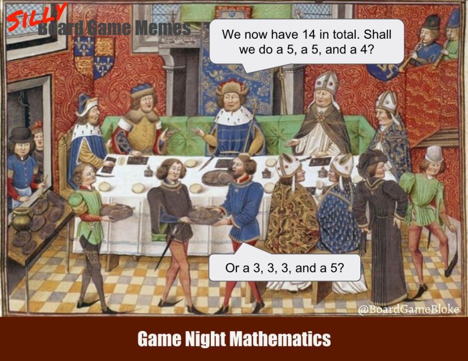 Game night mathematics