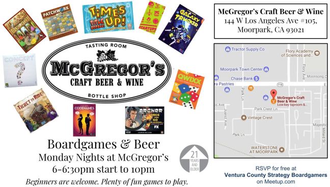 McGregors 6-630-10 Monday