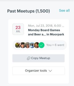 We celebrated the 1500th meetup with some beer