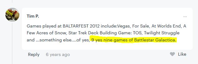 Baltarfest 2012 comment